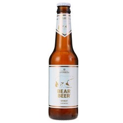 德国进口哈尔博（Harboe）白熊小麦啤酒330ml*24整箱装