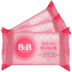 B&B 保宁 婴幼儿洗衣皂 迷迭香味 韩国原装进口 200g*3 *5件