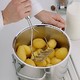 Moonyland 不锈钢压土豆泥器 波浪形土豆压薯器 压泥器 厨房小工具 (1个装)