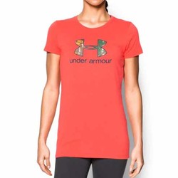 UNDER ARMOUR 安德玛 Charged Cotton Tri-Blend Camo 女士T恤