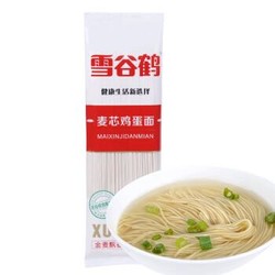 雪谷鹤面条 麦芯鸡蛋挂面150g