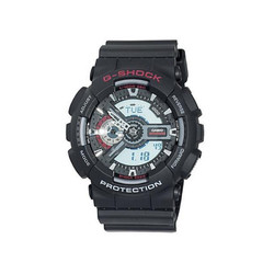 CASIO 卡西欧 G-SHOCK系列 GA-110-1ADR 时尚运动双显男士电子表  *3件