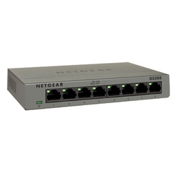 NETGEAR 美国网件 GS308 8端口 1000M铁壳以太网交换机