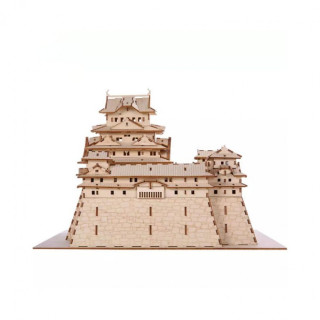 商品teamgreen plywood puzzle系列 姬路城 木质立体拼图