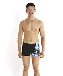 限32码 : Speedo 速比涛 Allover Digital 男式竞赛型平角泳裤 *2件 *2件