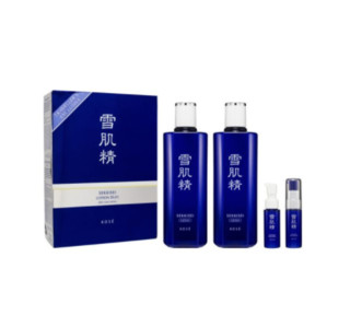 Kose 高丝雪肌精4件套 化妆水360ml 2瓶 乳液20ml 精华液20ml 报价价格评测怎么样 什么值得买
