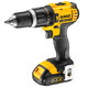 得伟（DEWALT）电钻冲击钻工具箱14.4V锂电充电式冲击钻 2x1.5Ah电池套装 DCD735C2