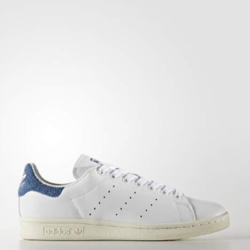 adidas 阿迪达斯 Stan Smith W S82259 女士休闲运动鞋 蓝绒尾