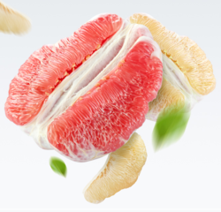 华润五丰 美仑达 琯溪蜜柚 1粒红肉+1粒白肉 2.5kg-3kg