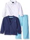 Nautica 诺帝卡 男童3件套（毛线外套+衬衫+休闲裤） 18个月 Prime会员凑单免费直邮