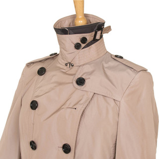 BURBERRY 博柏利 SANDRINGHAML45 40425491 女士修身风衣