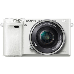 索尼（SONY）ILCE-6000L APS-C微单单镜套机 白色（2430万有效像素 16-50mm镜头 F3.5-5.6 a6000L/α6000）