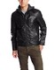 Levi's  李维斯男士仿皮外套 Men's Faux-Leather Jacket with Hood