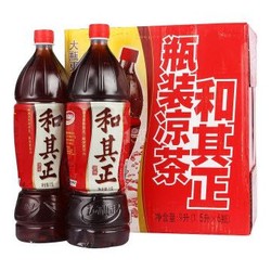 和其正 凉茶（植物饮料）9L（1.5L*6瓶）/箱 *2件