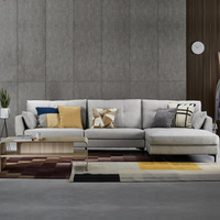 曲美 2017s9 北欧布艺组合沙发