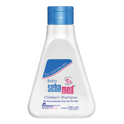 施巴（sebamed）(德国原装进口）儿童洗发水250ml 婴儿无泪 无硅油洗发露