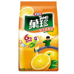 菓珍 速溶固体饮料 阳光甜橙味 750g/袋