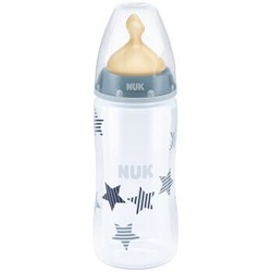 NUK 宽口径PP奶瓶 300ml 配防胀气奶嘴