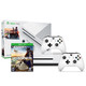 Microsoft 微软 Xbox One S 500GB《战地 1》同捆版游戏主机+额外手柄+《幽灵行动荒野》套装