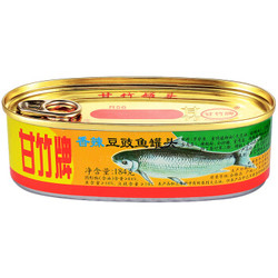 甘竹 香辣豆豉鱼罐头 184g *2件