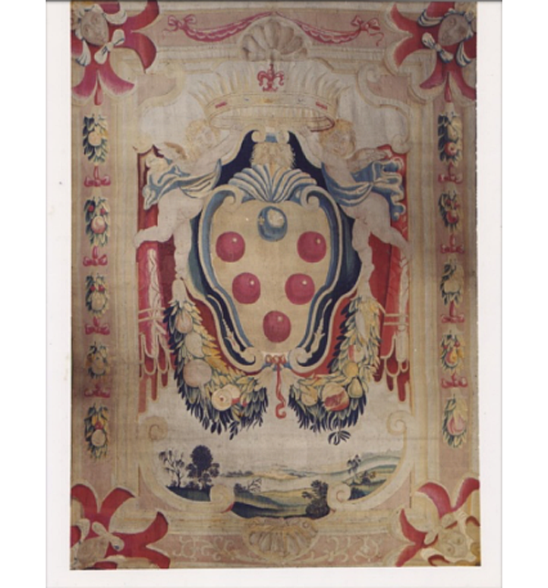 美第奇家族徽章的挂毯 Medici tapestry manufactory