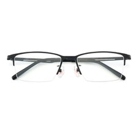 HAN HN49371 纯钛光学眼镜架+依视路 1.552 A+树脂镜片
