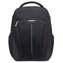 Samsonite/新秀丽商务休闲电脑包14英寸男旅行双肩背包BP3*51001黑色/蓝色