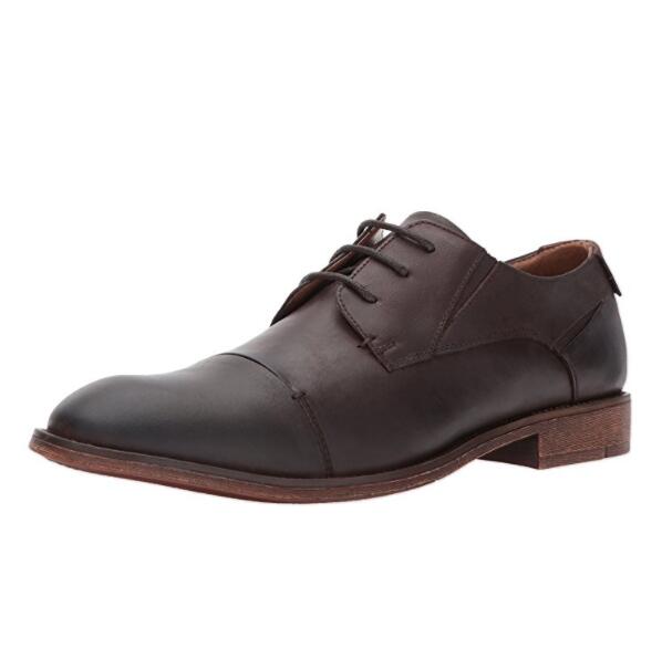 史蒂夫·马登 STEVE MADDEN Quantim 男士皮鞋 Dark Brown US7