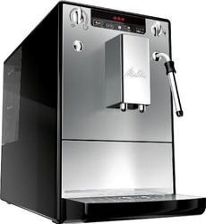 Melitta 美乐家E 953-102 全自动咖啡机Caffeo Solo & Milk 带有奶泡喷嘴，银色