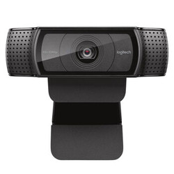 Logitech 罗技 Pro C920 高清网络摄像头 黑色