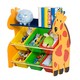 雅客集儿童玩具收纳架 玩具架 小孩收纳储物柜 五格收纳盒柜 整理架 WN-15001（供应商直送）