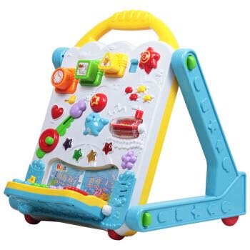 #原创新人#宝宝6M+玩具之澳贝多功能学习桌开箱