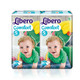 双11预售：Libero 丽贝乐 婴儿纸尿裤 L80 2包装*2组+赠送2包L80