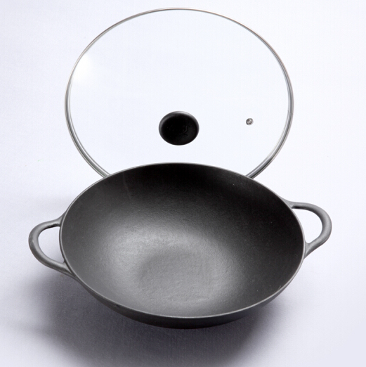 jill may 铸味 铸铁双耳炒锅 30cm *2件