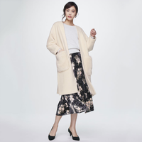 GU 极优 290091 女士羊毛混纺大衣