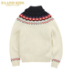 20日18点预售：ElandKids 衣恋 女童冬季新款高领套头针织衫