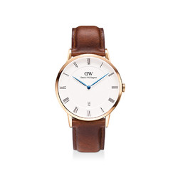 Daniel Wellington DAPPER系列 蓝针男士手表 1100DW