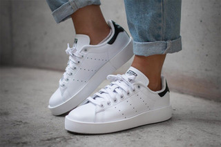 adidas Originals Stan Smith系列 女款厚底休闲鞋 36.5