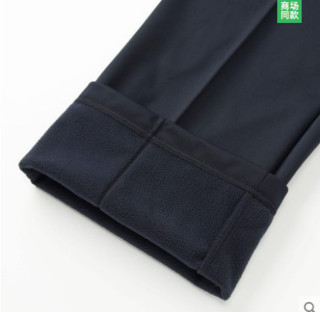 UNIQLO 优衣库 BLOCKTECH 403617 女士摇粒绒直筒裤