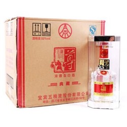 五粮液股份公司出品 白酒 尊酒 典藏  52度 整箱装 500ml*6