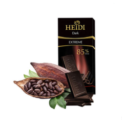 HEIDI 赫蒂 85%可可 特浓黑巧克力80g*5块