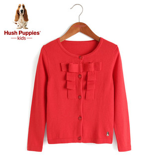 Hush Puppies 暇步士 女童纯棉开衫