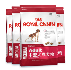 ROYAL CANIN  皇家 中型犬成犬粮 16kg(4kg*4) *3件