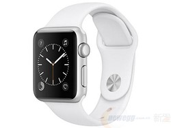 Apple Watch Sport Series 1智能手表(38毫米银色铝金属表壳搭配白色运动型表带 MNNG2CH/A)