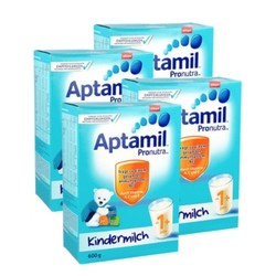  Aptamil 爱他美 婴幼儿成长配方奶粉 1+段 600g*4盒 