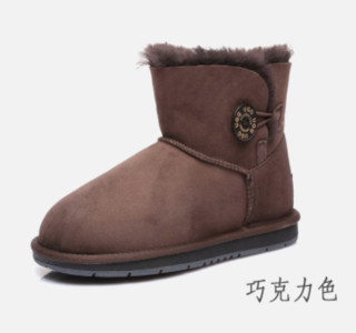 UGG Australian Shepherd 时尚单扣短筒雪地靴