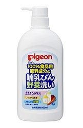 Pigeon 贝亲 奶瓶食器疏菜清洗剤 800ml 日元598（约37元）