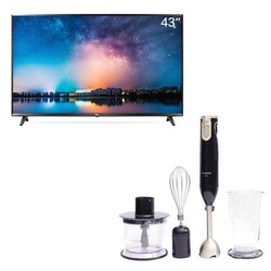 LG 43LG63CJ-CA 43英寸 4K 液晶电视+松下 MX-SS1 搅拌棒 +凑单品