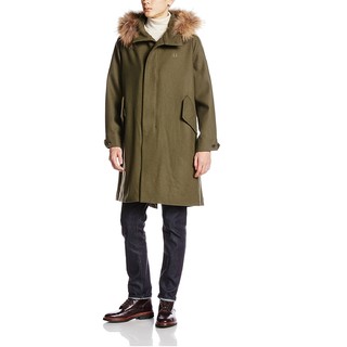 FRED PERRY 佛莱德·派瑞  Melton Fishtail Parka 麦尔登鱼尾大衣