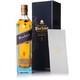 尊尼获加（Johnnie Walker）洋酒 威士忌 蓝方 蓝牌 调配型苏格兰威士忌 750ml
